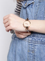 Arumkick Rose Gold-Toned Watch